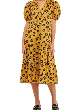 English Factory | Dresses | English Factory Womens Embroidered Tiered Midi  Dress | Poshmark